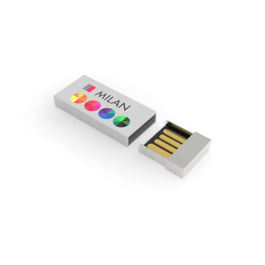 USB Metal - De USB Metal is stevig en beschermt uw chip en bestanden goed.